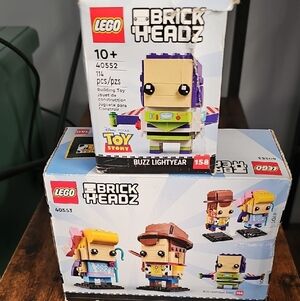 NEW (IN BOX) LEGO BrickHeadz Buzz Lightyear and Woody & Bo Peep Set